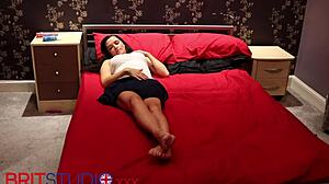 Petite 18+ Amateur Teen Cums Hard from Solo Toy Play!