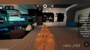 Demon blonde monster fucked hard roblox r34!