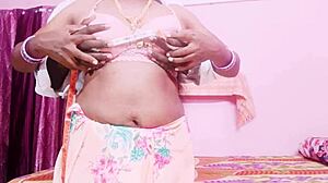 hey desi housewife with those big natural tits rides tailor hard with telugu dirty talk