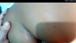 black latina alice loves sucking cock straight from her ass