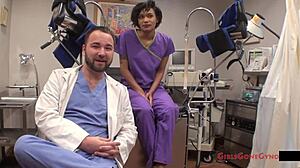 Jackie Banes Orgasm Research Nurse Squirting Session