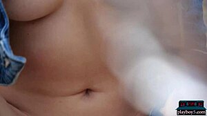 Jessi fierce strip her perfect tits outdoors?