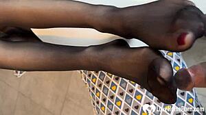 black friend's cock sucked deep by horny teen