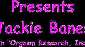 Jackie Banes Orgasm Research Nurse Squirting Session