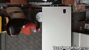 check out tory bellamy, that 18+ thief riding dick like a pro at work