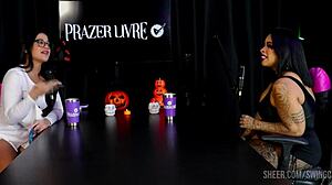 Marcely Mello Tifany Rocha Swingers Casting Orgy Compilation Part 2