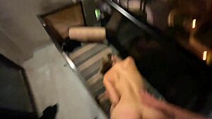 pregnant wife risks balcony ride and hallway doggy while watched