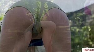 hey trainer, lick my sweaty pussy post-session orgasm? 👅