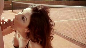 Pretty Blonde CFNM Babe Sucks Cock Like a Pro!