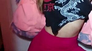 bonneyuwu teases with her three big lollipops so playfully