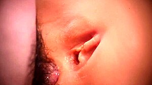 her tight shaved ass fucks my cock perfectly close up