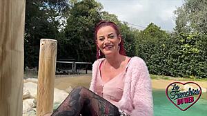 Sally Bombe Atomique Takes Two Huge Cocks In Double Penetration