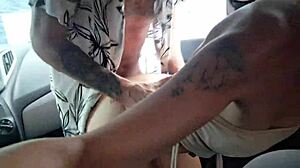 cuckold wife exposes hardcore in car ride