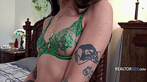 realtor services cock cowgirl while wife chats obliviously on phone