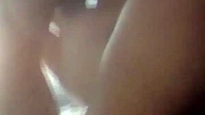 hot latina tattooed wife bent over begs for two cocks