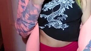 bonneyuwu teases with her three big lollipops so playfully