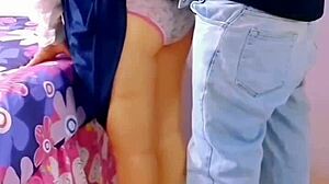 mexican students fuck raw in living room next to her family... no condoms no hotel!