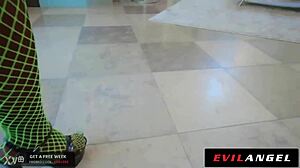 i play with my big tits solo