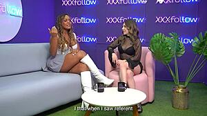 Latina Milf Carla Morelli Fucked Hard by Maxx in Wild FFM