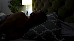 stepdad sneaks into redhead stepdaughter's bedroom for shaved pussy doggystyle at night?