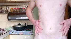 Lanatuls spreads narrow ass and clit as skinny anal slave whore gets faggot fucked