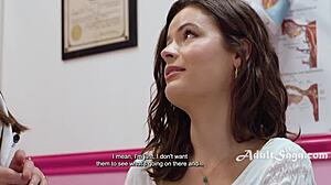 Dr Lexi Luna Fucks Dharma Jones Pussy With Nipples In Hospital