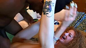 Big Ass Teen Leah Jaye Shaved Pussy Monster Cock Deepthroat