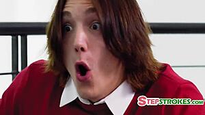 WATCHING STEP DAD POUND STEP SISTERS IN TABOO INCEPTION FANTASY!