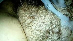 close up homemade creampie with squirting pussy