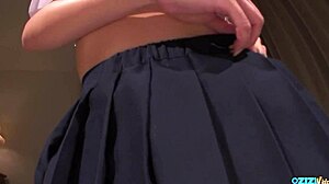 Young Small Tits Obeys Old Man's Fat Cock Deepthroat Reward