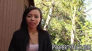 young black agent tricked 😈 into outdoor pov blowjob & hardcore fuck 💦