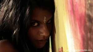 i love dancing as this hot indian milf brunette in the spotlight