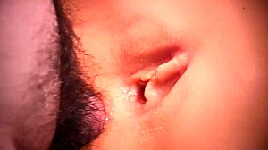 her tight shaved ass fucks my cock perfectly close up