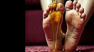 Cum Explodes on Feet! Ai Fetish Compilation