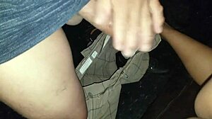 fucking my husband's tight cunt riding hard at adult shop