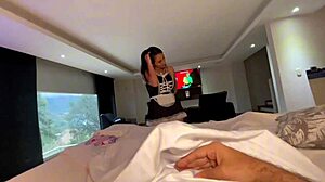 milf maid fucks boss pov anal big ass facial no condom 😈🍑💦