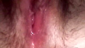 my hairy pussy throbs with vibrator contractions big orgasm squirt solo masturbation bliss