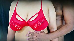 sexy aunty's big boobs tease romance