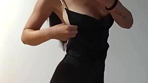 check out this cute girl with those huge natural tits