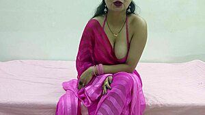 sexy indian step sister fucked doggystyle by step brother dirty hindi talk