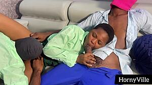 horny ebony students can't stop fucking after school with big cocks?