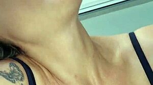 alinemilf chokes on deepthroat cum gagging cutie blue films retro style update 268