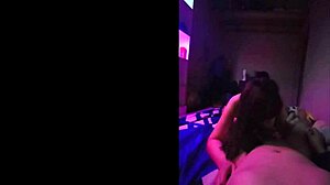 wife dances seductively then sucks before anal pounding