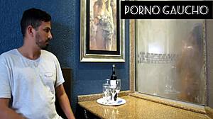 jhennicris dj flaunts big natural tits creampie in sauna