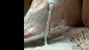 Cum Explodes on Feet! Ai Fetish Compilation