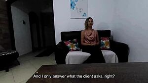 job interview turns into ripped clothes sex and anal fisting for the desperate blonde
