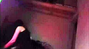 wife dances seductively then sucks before anal pounding