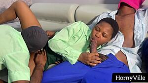 horny ebony students can't stop fucking after school with big cocks?