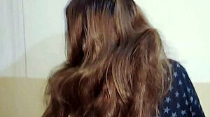 Chubby maid moans as house owner fucks her tight shaved pussy rough