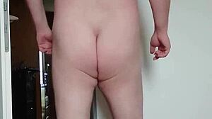 german chubby homemade feet play barefoot fat ass naked morning